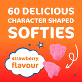 Haliborange calcium and vitamin D strawberry softies 60 per pack, UK version