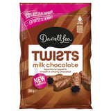 Darrell Lea Milk Chocolate Liquorice Twists Sweet 200g