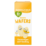 Kiddylicious Mini Wafers Banana Baby Snack 4 x 4g