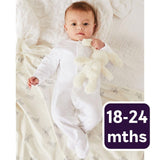M&S 5 Pack Organic Cotton Sleepsuits 18-24 Months