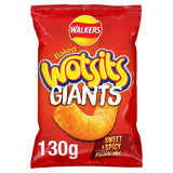 Wotsits Giants Sweet & Spicy Flamin' Hot Baked Corn Puffs 130g