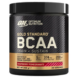 Optimum Nutrition BCAA powder supplement Raspberry Pomegranate flavour 266g, imported from the UK