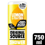Original Source Lemon and Tea Tree Shower Gel 750ml