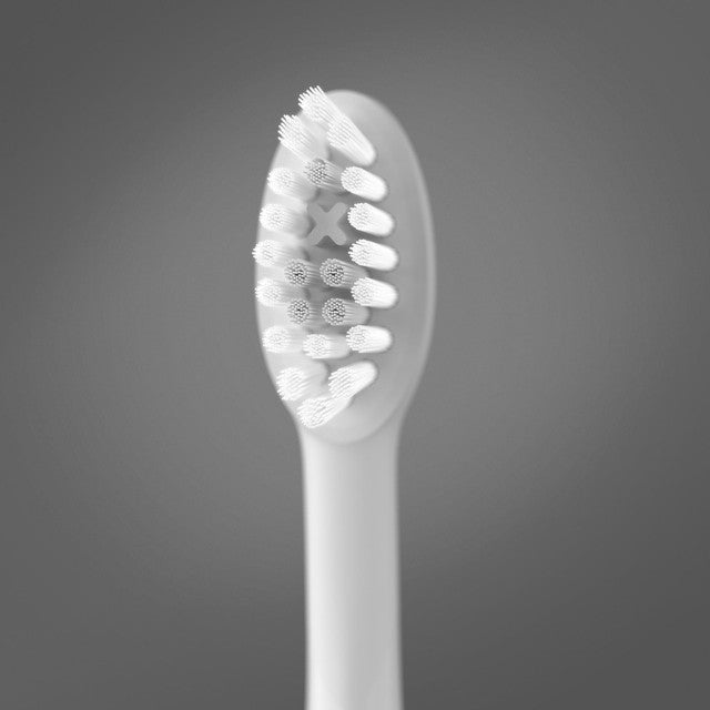 Ordo Sonic Toothbrush Heads White/Silver 4 per pack, imported from the UK