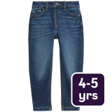 M&S Boys Skinny Jeans Dark Denim 4-5 Years