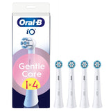 Oral-B iO Gentle Care White Electric Toothbrush Replacement Heads 4 Pack