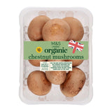 M&S Organic Chestnut Mushrooms Fresh Mushrooms 250g