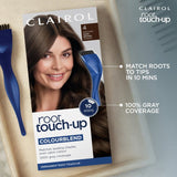 Clairol Root Touch-Up Hair Dye 4A Dark Ash Brown - British product