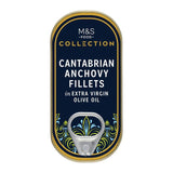 M&S Cantabrian Anchovy Fillets Canned Fish 30g