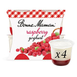 Bonne Maman Raspberry Yoghurt Fruit Yoghurt 4 x 115g