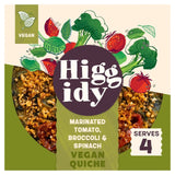 Higgidy Marinated Tomato, Broccoli & Spinach Vegan Quiche 400g