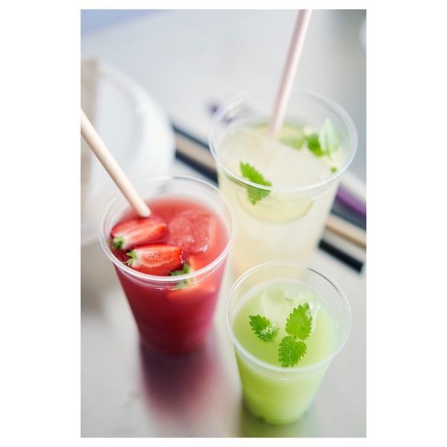 Duni BioPak recycled plastic glasses 270ml - British product