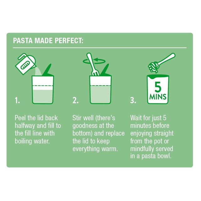 Sacla' Creamy Truffle Pasta Pot (British brand)