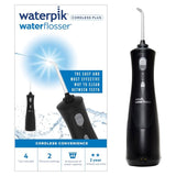 Waterpik Cordless Plus Black Portable Oral Cleanser 210ml (British brand)