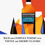 Auchentoshan Three Wood single malt Scotch whisky 70cl - British product