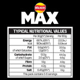 Walkers Max jalapeno and cheese flavour coated peanuts 175g (British brand)