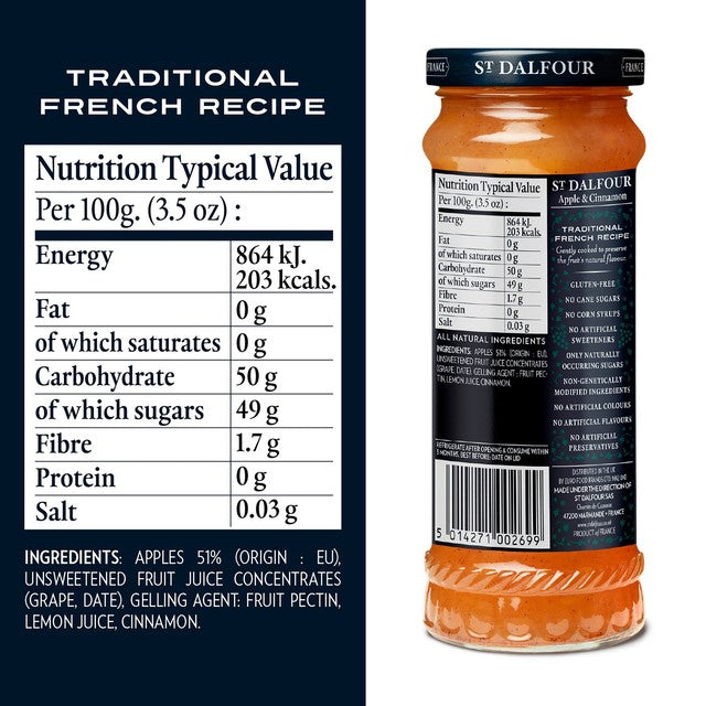 St Dalfour Thick Apricot Spread 284g (British brand)