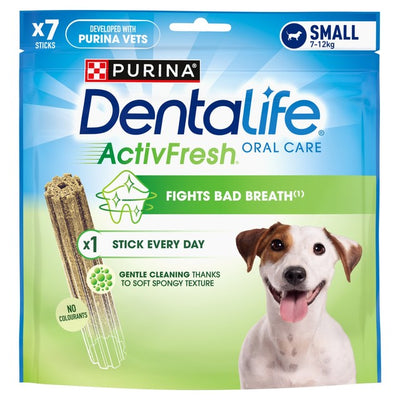 Dentalife ActivFresh Small Dental Chicken Dog Dental Treats