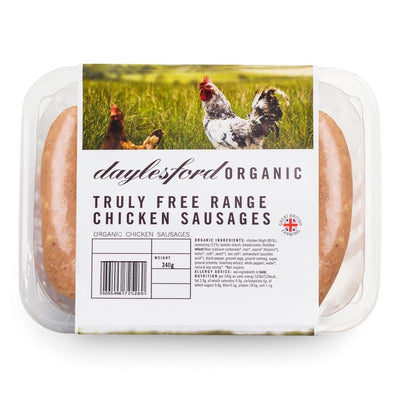 Daylesford Organic Chicken Sausages Fresh Meat 340g