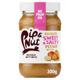 Pip & Nut Sweet and Salty Crunchy Peanut Butter 300g