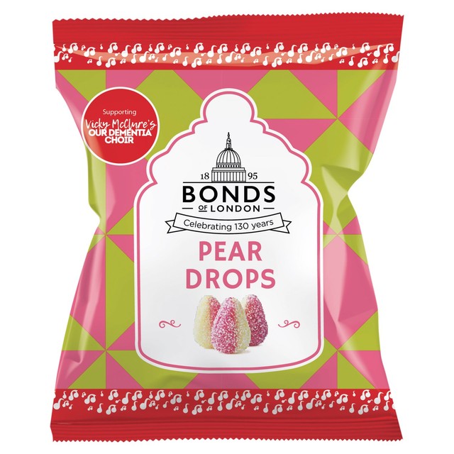 World Of Sweets LTD Pear Flavour Hard Boiled Sweets 130g - British product