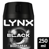 Lynx Black Men's Deodorant Body Spray 250ml