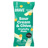 Brave roasted peas sour cream & chive 35g - British product
