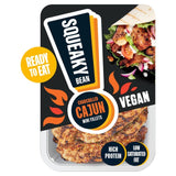 Squeaky Bean Chargrilled Cajun Mini Fillets Plant-Based Ready Meal 120g