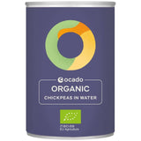 Ocado Organic Chickpeas In Water 400g