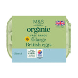 M&S Organic Free Range Large Eggs 6 per pack