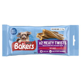 Bakers Meaty Twists Medium Beef Dog Chews 180g