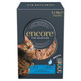 Encore cat broth pouch fish selection 5 x 50g - British product