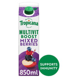 Tropicana Mixed Berries Multivit Boost Fruit Juice 850ml