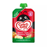 Cow & Gate Banana Apple Strawberry & Kiwi Baby Food Pouch 6+ Months 100g