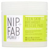 Nip+Fab Teen Skin Blemish Fighting Pads 80ml, imported from the UK