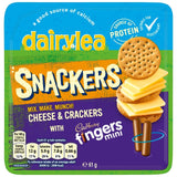 Dairylea Snackers cheese and crackers with mini chocolate fingers 61g - British product