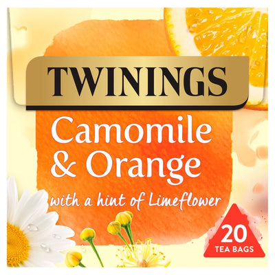 Twinings Camomile & Orange Herbal Tea Bags 20 Count