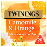 Twinings Camomile & Orange Herbal Tea Bags 20 Count