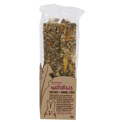 Rosewood Naturals Sunflower & Chamomile Sticks Pet Treat Sticks