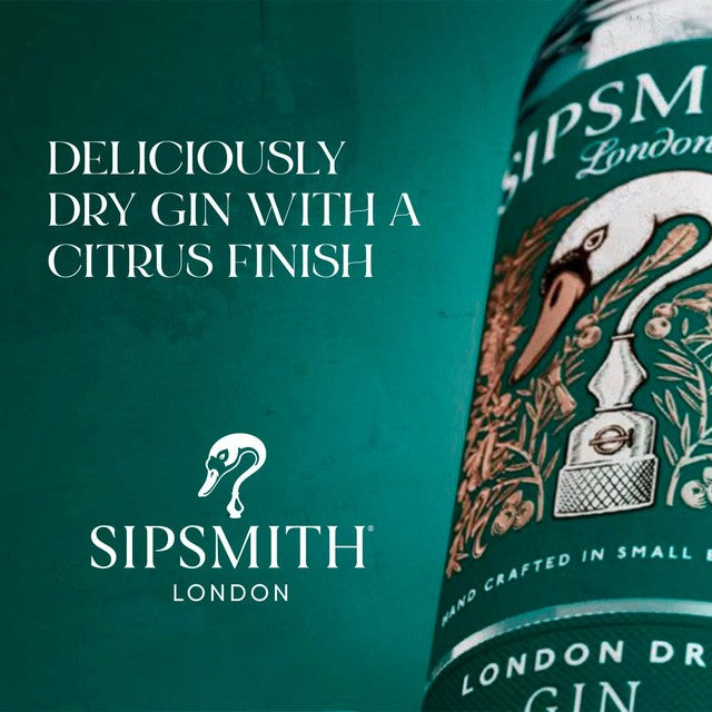 Sipsmith London Dry gin 70cl (British brand)