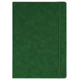 Sinclairs Silvine A5 Executive Soft Feel Notebook Green 160 Pages