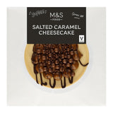 M&S salted caramel cheesecake 1.2kg, imported from the UK