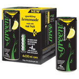 GREEN COLA Green Lemonade Sugar-Free Sparkling Lemonade 4 x 330ml