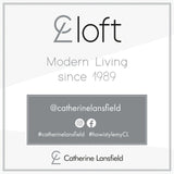 Catherine Lansfield Cove Stripe Silver Single Duvet Cover Set - British product