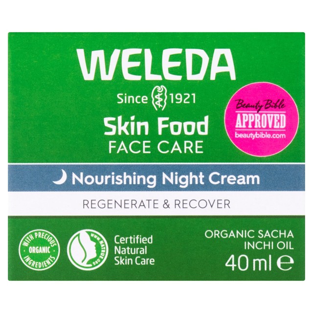 Weleda Skin Food Night Face Cream 40ml (British brand)