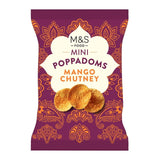 M&S Mango Chutney Flavour Mini Poppadoms Snack 65g