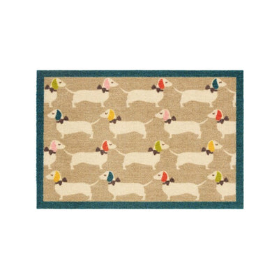 Phoenix Howler & Scratch Bright Doggie Patterned Dog Mat 50x75cm