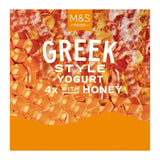 M&S Greek Style Yogurt with Honey 4 x 140g