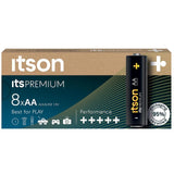 ITSON Itspremium AA Alkaline Batteries 8-Pack