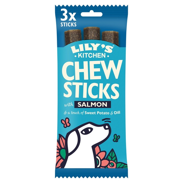 Lily's Kitchen Chew Sticks with Salmon for Dogs